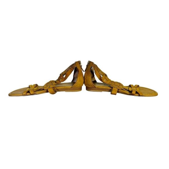 Franco Sarto - Brown Leather Sandals - Picture 1 of 6